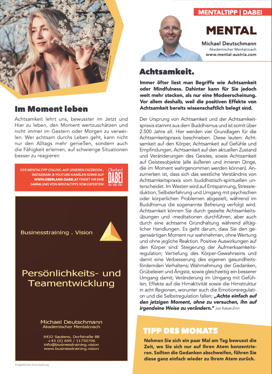 oberland-dabei-mai-2022-achtsamkeit-mentalcoach-michael-deutschmann-MSc-businesstraining-vision-mental-austria