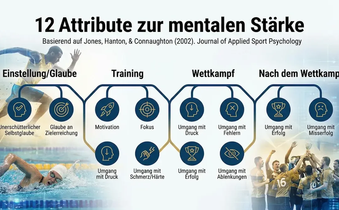 Mentale Stärke trainieren: Die 12 Attribute der Weltklasse-Athleten